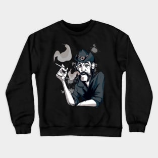 Lemmy_Kilmister Crewneck Sweatshirt